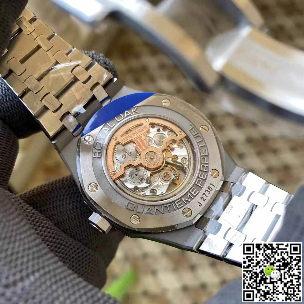 Audemars Piguet Royal Oak 26574ST.OO.1220ST.02 APS Factory 1:1 Best Edition Replica Watch Silver Strap